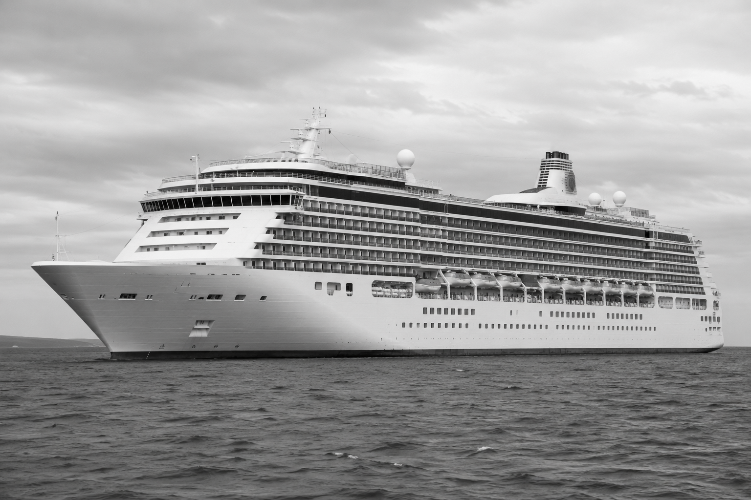Commercial maritime vessel representing commercial maritime cyber testing support